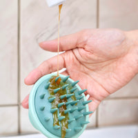 SILICONE SCALP MASSAGER