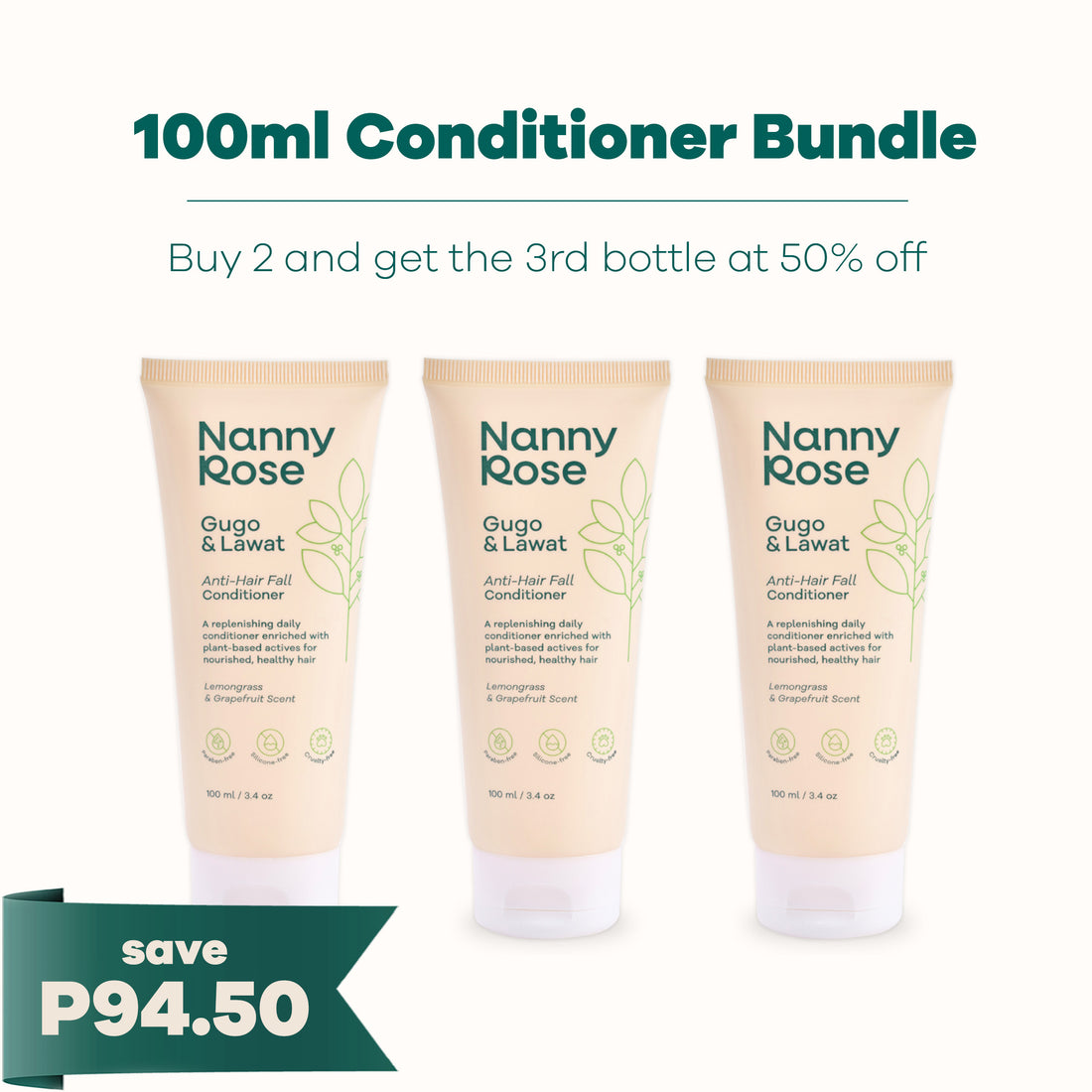 100ML GUGO & LAWAT CONDITIONER BUNDLE