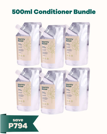 6 x 500ML GUGO & LAWAT CONDITIONER REFILL BUNDLE