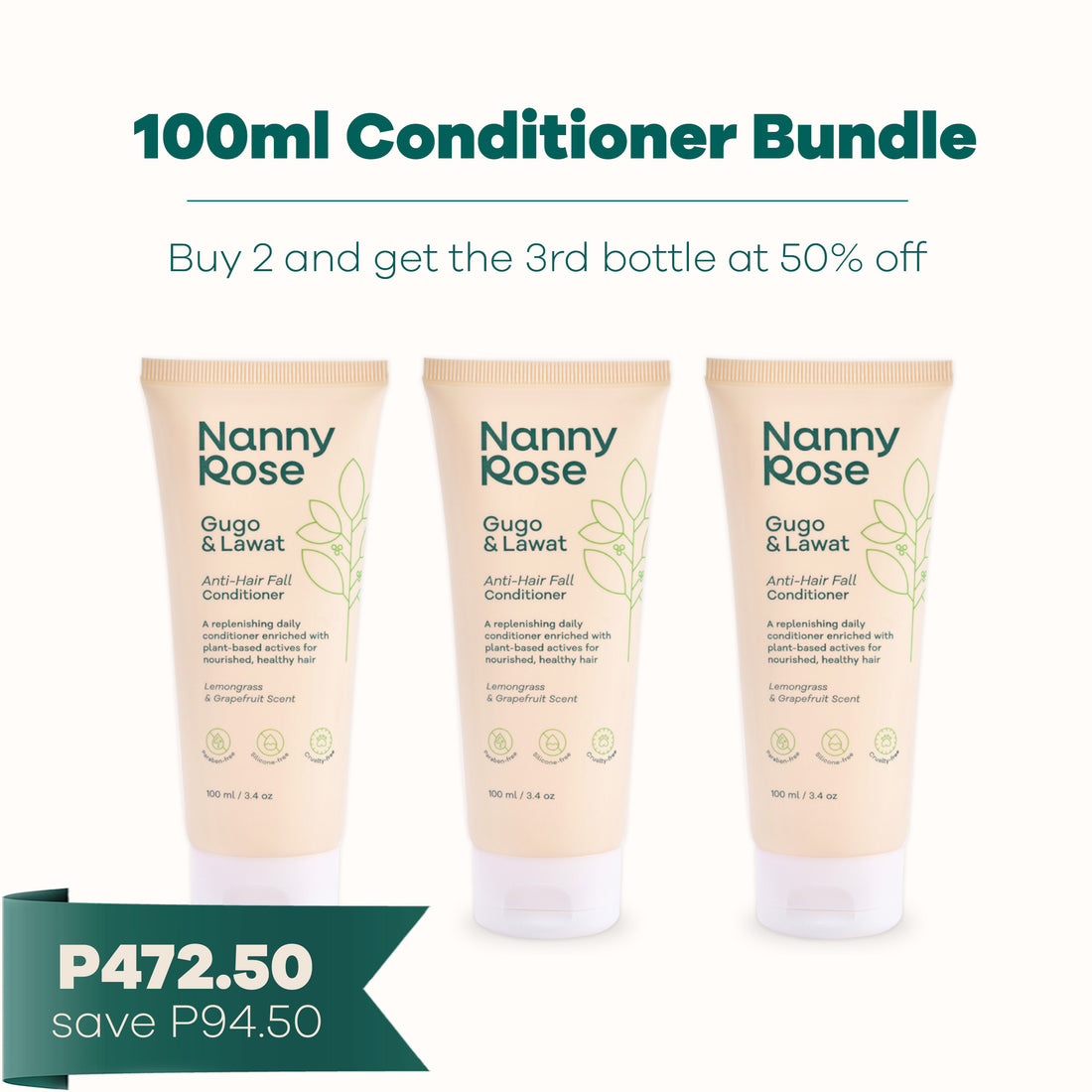 100ML GUGO & LAWAT CONDITIONER BUNDLE
