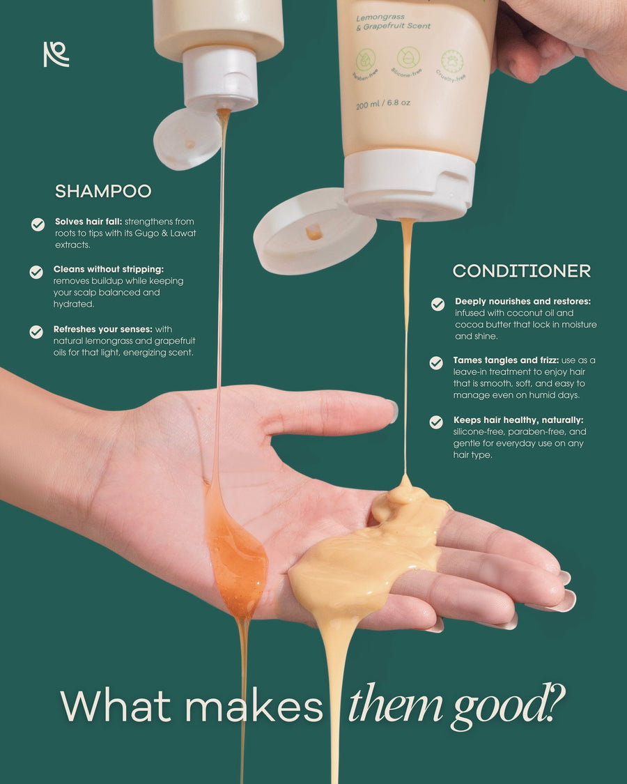 500ML GUGO & LAWAT SHAMPOO REFILL BUNDLE