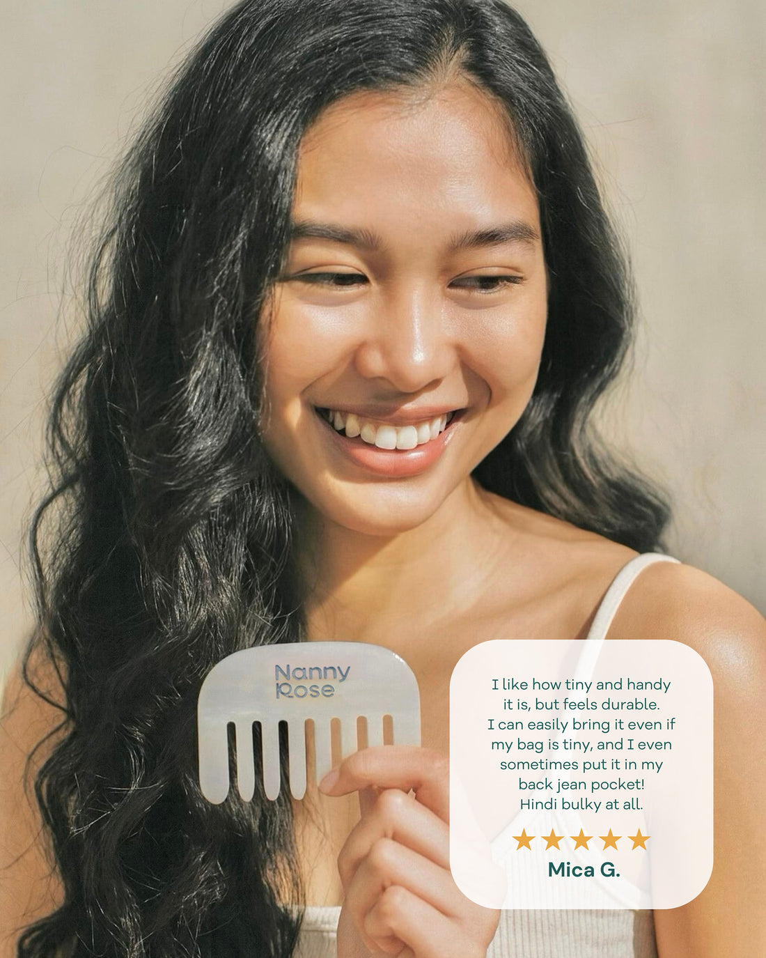 MINI DETANGLER COMB