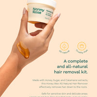 HONEY WAX ALL-NATURAL HAIR REMOVER