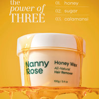 HONEY WAX ALL-NATURAL HAIR REMOVER