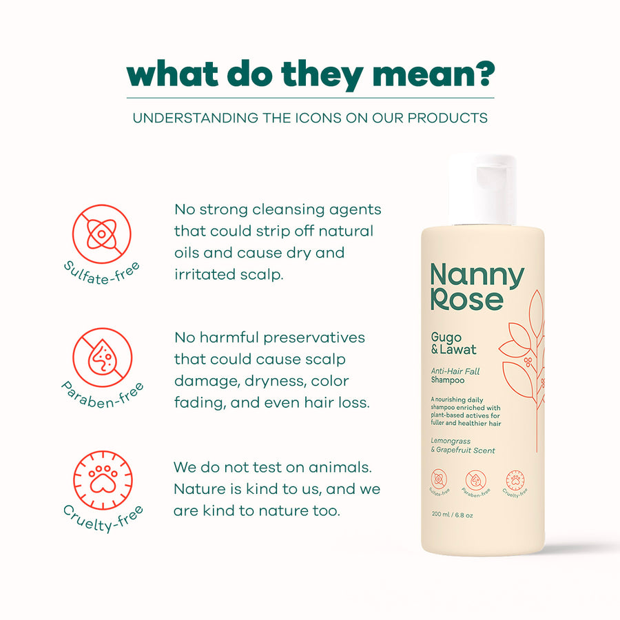 GUGO & LAWAT ANTI-HAIR FALL SHAMPOO REFILL